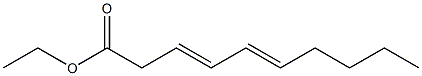 3,5-Decadienoic acid ethyl ester Struktur