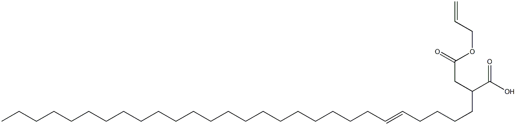 2-(5-Octacosenyl)succinic acid 1-hydrogen 4-allyl ester Struktur