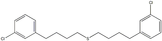 (3-Chlorophenyl)butyl sulfide Struktur