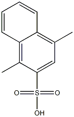 1,4-Dimethyl-2-naphthalenesulfonic acid Struktur