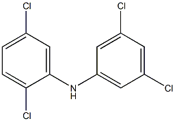 2,5-Dichlorophenyl 3,5-dichlorophenylamine Struktur