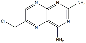 6-(Chloromethyl)-2,4-pteridinediamine Struktur