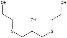 3,7-Dithianonane-1,5,9-triol Struktur