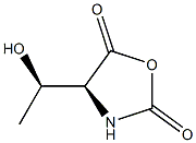 (R)-4-[(S)-1-Hydroxyethyl]oxazolidine-2,5-dione Struktur