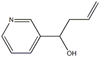 1-(3-Pyridyl)-3-butene-1-ol Struktur