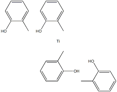 Tetracresol titanium Struktur