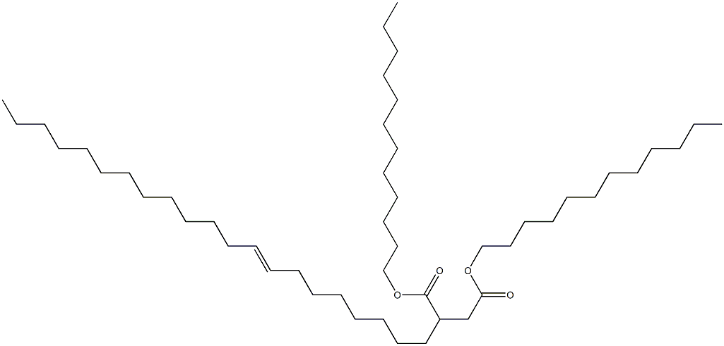 2-(8-Henicosenyl)succinic acid didodecyl ester Struktur