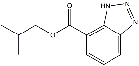 3H-Benzotriazole-4-carboxylic acid (2-methylpropyl) ester Struktur