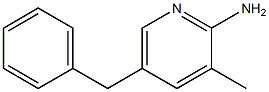 5-Benzyl-3-methylpyridin-2-amine Struktur