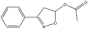 4,5-Dihydro-3-phenyl-5-acetoxyisoxazole Struktur