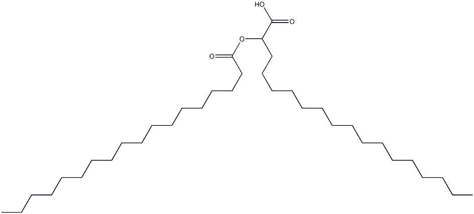 2-Stearoyloxystearic acid Struktur