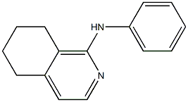 5,6,7,8-Tetrahydro-N-phenylisoquinolin-1-amine Struktur