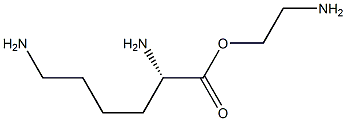 L-Lysine 2-aminoethyl ester Struktur