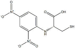 N-(2,4-Dinitrophenyl)-L-cysteine Struktur