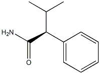 (S)-2-Phenyl-3-methylbutanamide Struktur