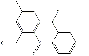 (Chloromethyl)(p-tolyl) sulfoxide Struktur