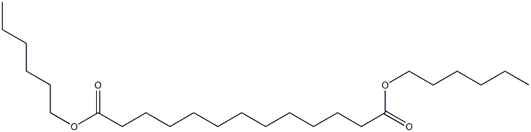 Tridecanedioic acid dihexyl ester Struktur