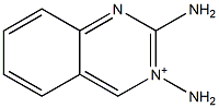 2,3-Diaminoquinazolin-3-ium Struktur