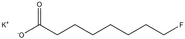 8-Fluorooctanoic acid potassium salt Struktur