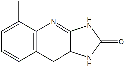 5-Methyl-9,9a-dihydro-1H-imidazo[4,5-b]quinolin-2(3H)-one Struktur