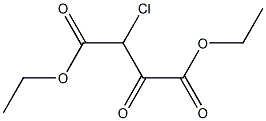 2-Chloro-3-oxobutanedioic acid diethyl ester Struktur