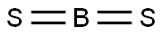 Boron disulfide Struktur