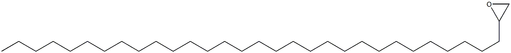 1,2-Epoxydotriacontane Struktur