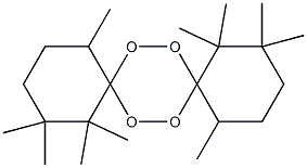 1,1,2,2,5,10,10,11,11,14-Decamethyl-7,8,15,16-tetraoxadispiro[5.2.5.2]hexadecane Struktur