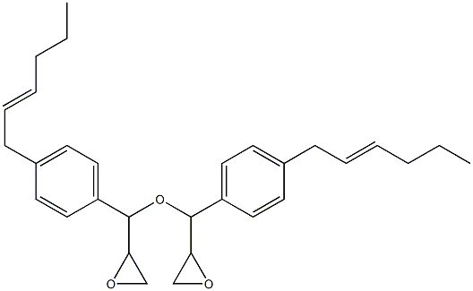 4-(2-Hexenyl)phenylglycidyl ether Struktur