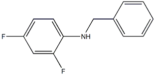 N-(2,4-Difluorophenyl)benzenemethanamine Struktur