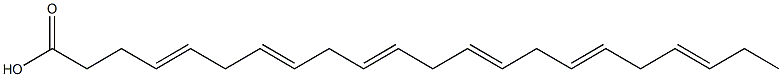 (4E,7E,10E,13E,16E,19E)-Docosa-4,7,10,13,16,19-hexaenoic acid Struktur