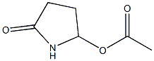 5-Acetyloxypyrrolidin-2-one Struktur