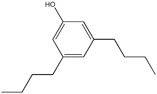 3,5-Dibutylphenol Struktur