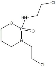 3-(2-Chloroethyl)-2-(2-chloroethylamino)tetrahydro-2H-1,3,2-oxazaphosphorin-2-one Struktur