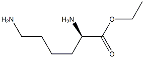 (R)-2,6-Diaminocaproic acid ethyl ester Struktur