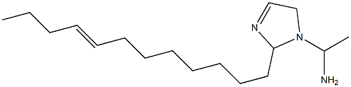 1-(1-Aminoethyl)-2-(8-dodecenyl)-3-imidazoline Struktur