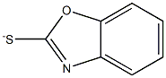 Benzoxazole-2-thiolate Struktur