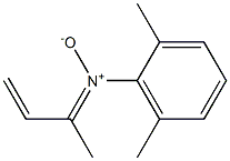 N-(2,6-Dimethylphenyl)-1-methyl-2-propen-1-imine N-oxide Struktur