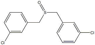 3-Chlorophenyl(methyl) sulfoxide Struktur