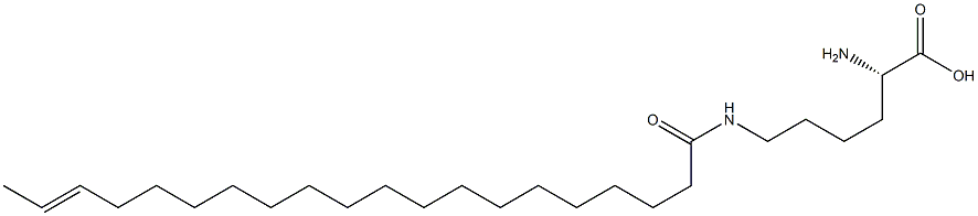 N6-(18-Icosenoyl)lysine Struktur