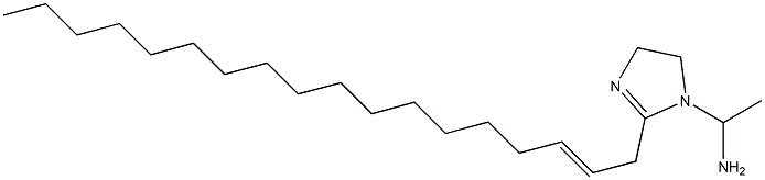 1-(1-Aminoethyl)-2-(2-octadecenyl)-2-imidazoline Struktur