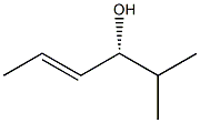 [R,(-)]-2-Methyl-4-hexene-3-ol Struktur