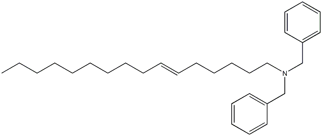 (6-Hexadecenyl)dibenzylamine Struktur