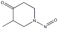 3-Methyl-1-nitroso-4-piperidone Struktur