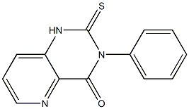 1,2-Dihydro-2-thioxo-3-phenylpyrido[3,2-d]pyrimidin-4(3H)-one Struktur