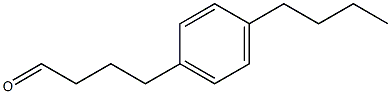 4-(4-Butylphenyl)butyraldehyde Struktur