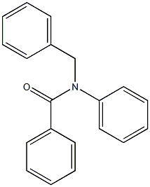 N-Benzyl-N-benzoylaniline Struktur