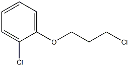 1-(3-Chloropropoxy)-2-chlorobenzene Struktur