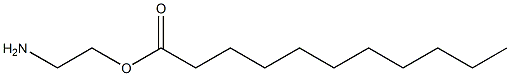 Undecanoic acid 2-aminoethyl ester Struktur