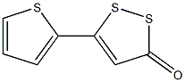 5-(2-Thienyl)-3H-1,2-dithiol-3-one Struktur